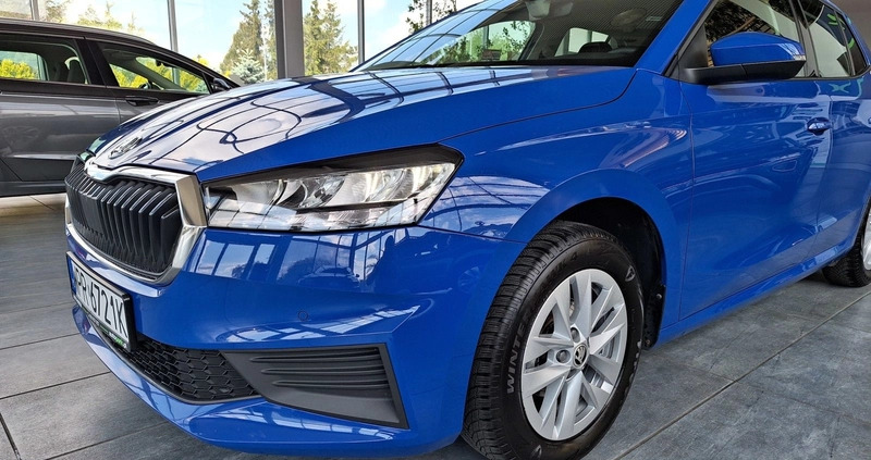 Skoda Fabia cena 66900 przebieg: 47213, rok produkcji 2022 z Węgrów małe 781